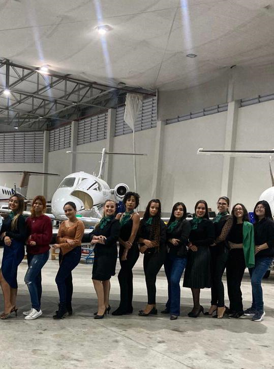 Aula de avião em Sorocaba