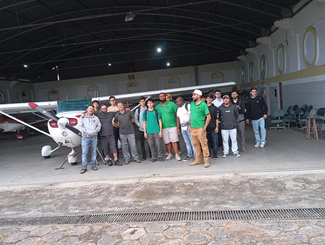 Aula de mecânica aeronáutica em Sorocaba